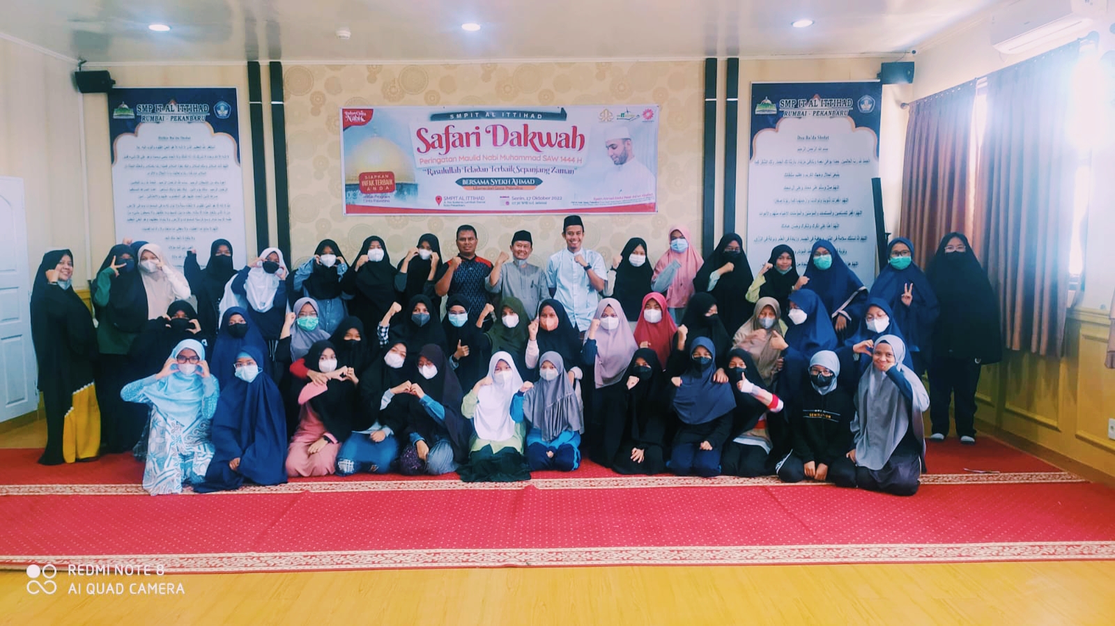 Kegiatan Malam Bina Iman Dan Takwa (MABIT) Kelas VIII SMPIT Al-Ittihad